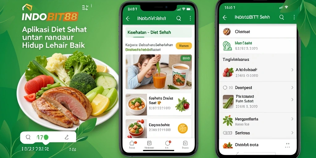 Tampilan antarmuka aplikasi INDOBIT88 yang modern dan informatif.
