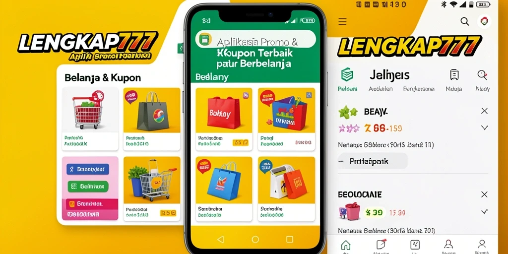 Antarmuka LENGKAP777 menampilkan variasi kupon promo dan diskon menarik.